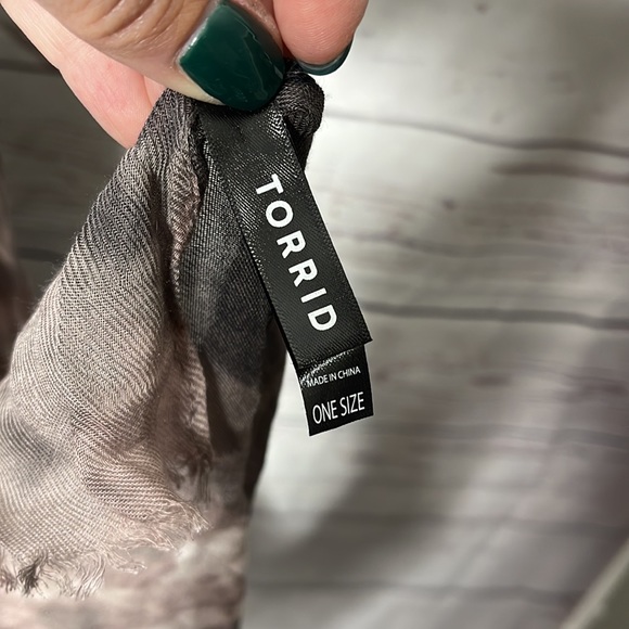 Torrid Long Scarf Shaw Wrap Tie Dyed! - Picture 5 of 5
